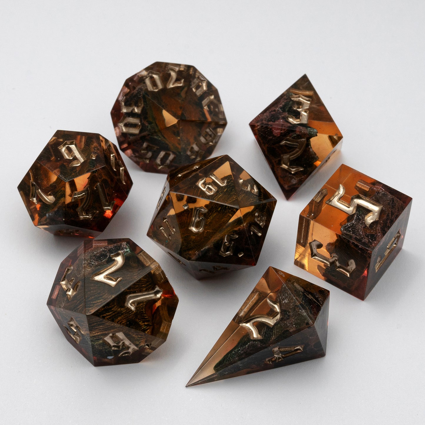 DnD, dice, larp, fantasy, dungeons and dragons, ttrpg, handmade, Vampire: The Masquerade, dark aesthetic, dice making, resin dice, dice goblin, handmade dice, custom dice