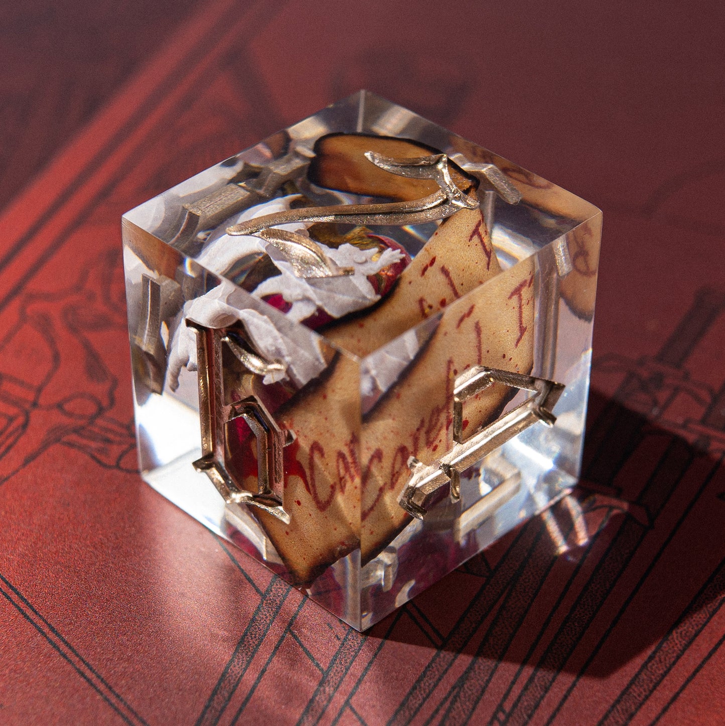 Unique designs: inspired by magic and epic adventures.
Handcrafted: made with love for detail and your gaming experience.
For play and display: perfect for DnD nights or as a collector’s treasure.
Legendary rolls: let your dice become part of every story.
Personal touch: each set carries its own character and charm.
DnD, dice, larp, fantasy, dungeons and dragons, ttrpg, handmade, Vampire: The Masquerade, dark aesthetic, dice making, resin dice, dice goblin, handmade dice, custom dice