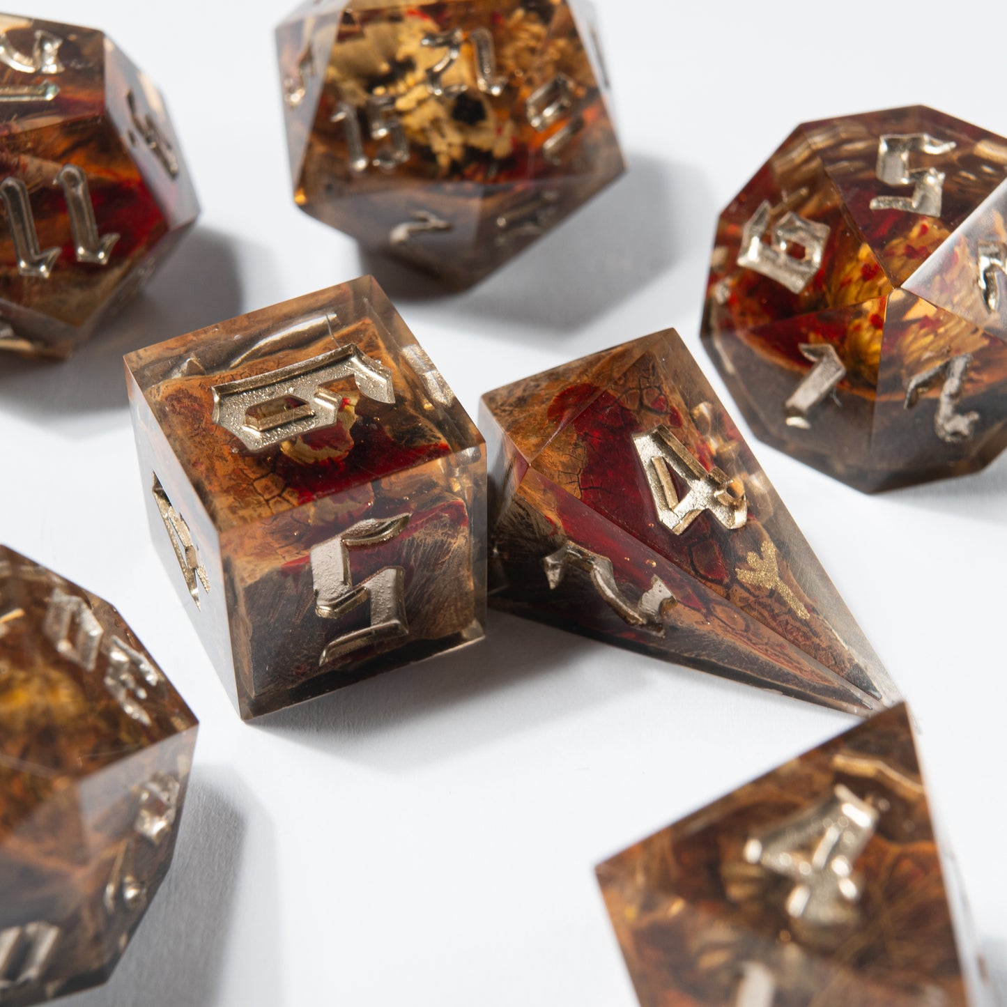 DnD, dice, larp, fantasy, dungeons and dragons, ttrpg, handmade, Vampire: The Masquerade, dark aesthetic, dice making, resin dice, dice goblin, handmade dice, custom dice