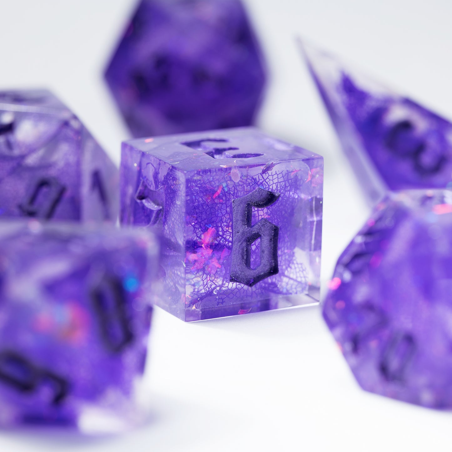 DnD, dice, larp, fantasy, dungeons and dragons, ttrpg, handmade, Vampire: The Masquerade, dark aesthetic, dice making, resin dice, dice goblin, handmade dice, custom dice