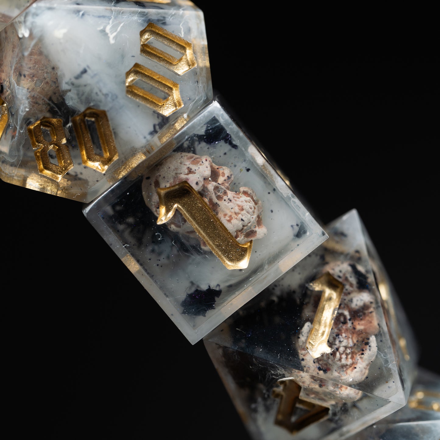 DnD, dice, larp, fantasy, dungeons and dragons, ttrpg, handmade, Vampire: The Masquerade, dark aesthetic, dice making, resin dice, dice goblin, handmade dice, custom dice