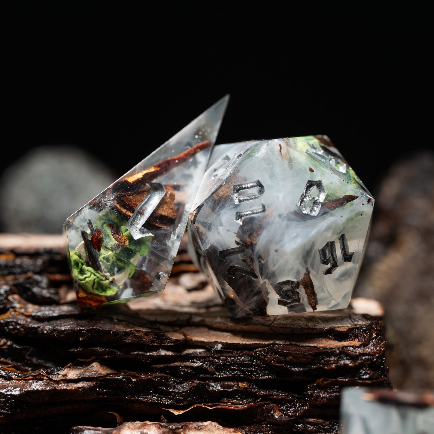 DnD, dice, larp, fantasy, dungeons and dragons, ttrpg, handmade, Vampire: The Masquerade, dark aesthetic, dice making, resin dice, dice goblin, handmade dice, custom dice