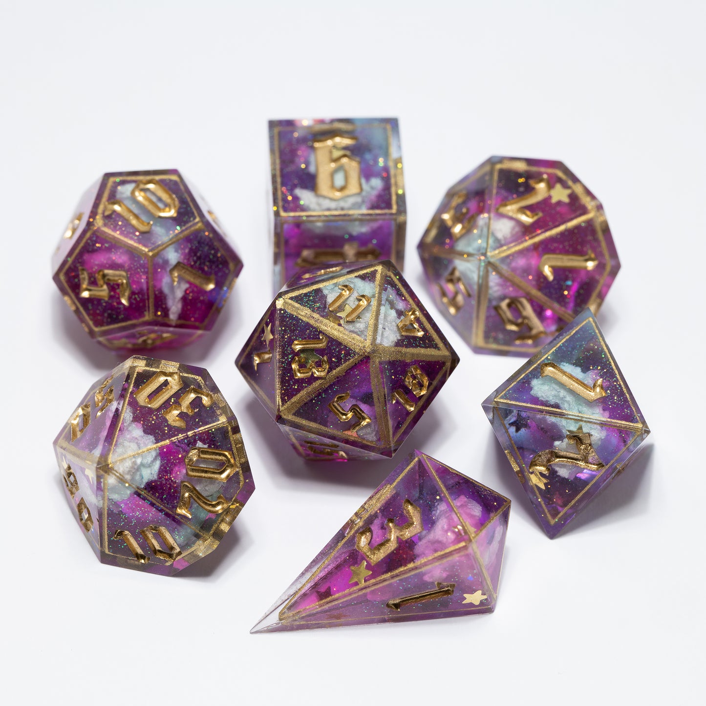 DnD, dice, larp, fantasy, dungeons and dragons, ttrpg, handmade, Vampire: The Masquerade, dark aesthetic, dice making, resin dice, dice goblin, handmade dice, custom dice