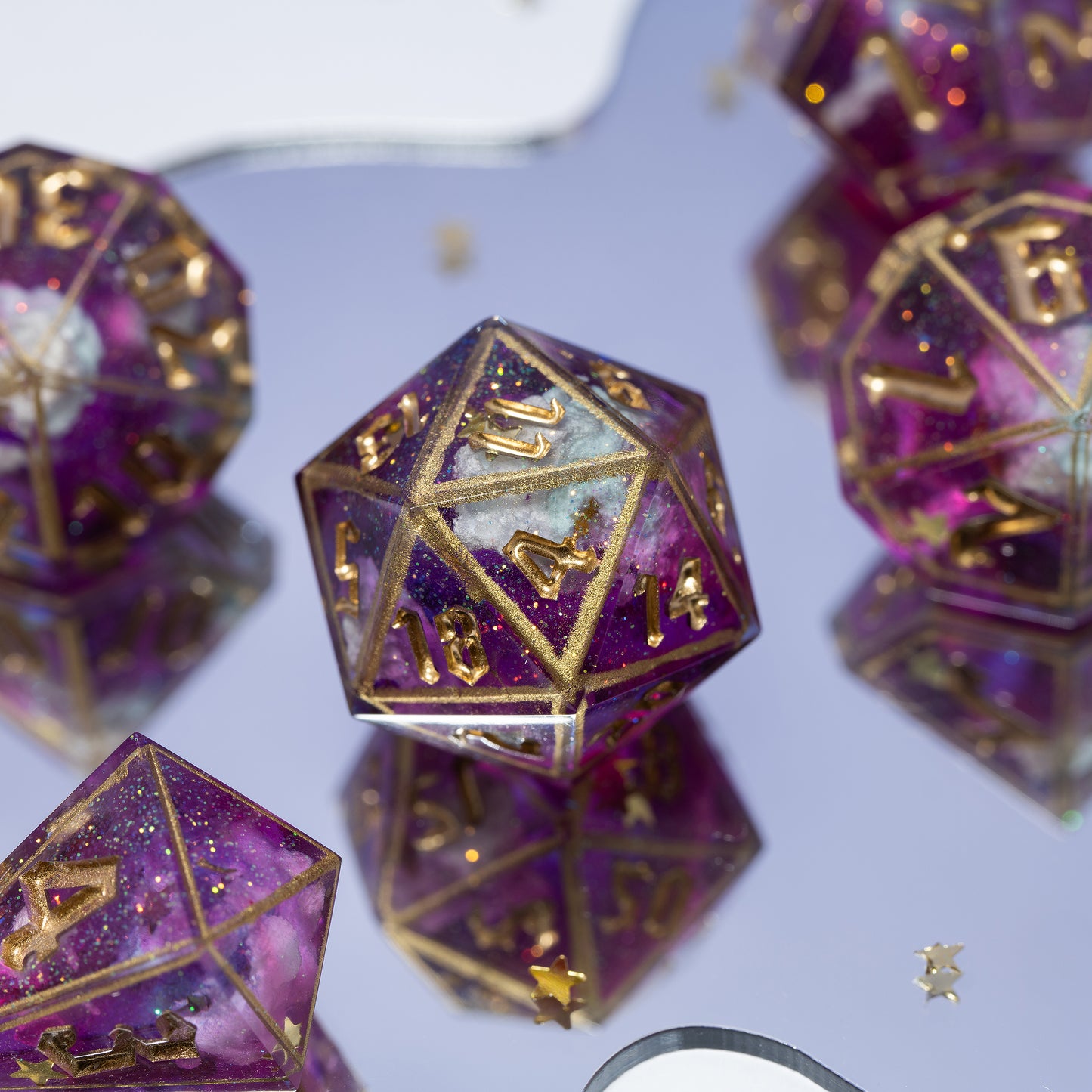DnD, dice, larp, fantasy, dungeons and dragons, ttrpg, handmade, Vampire: The Masquerade, dark aesthetic, dice making, resin dice, dice goblin, handmade dice, custom dice
