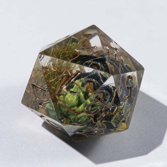 D20 with a frog