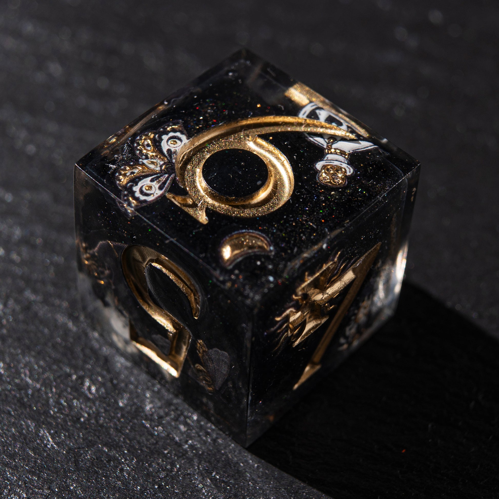 
DnD, dice, larp, fantasy, dungeons and dragons, ttrpg, handmade, Vampire: The Masquerade, dark aesthetic, dice making, resin dice, dice goblin, handmade dice, custom dice