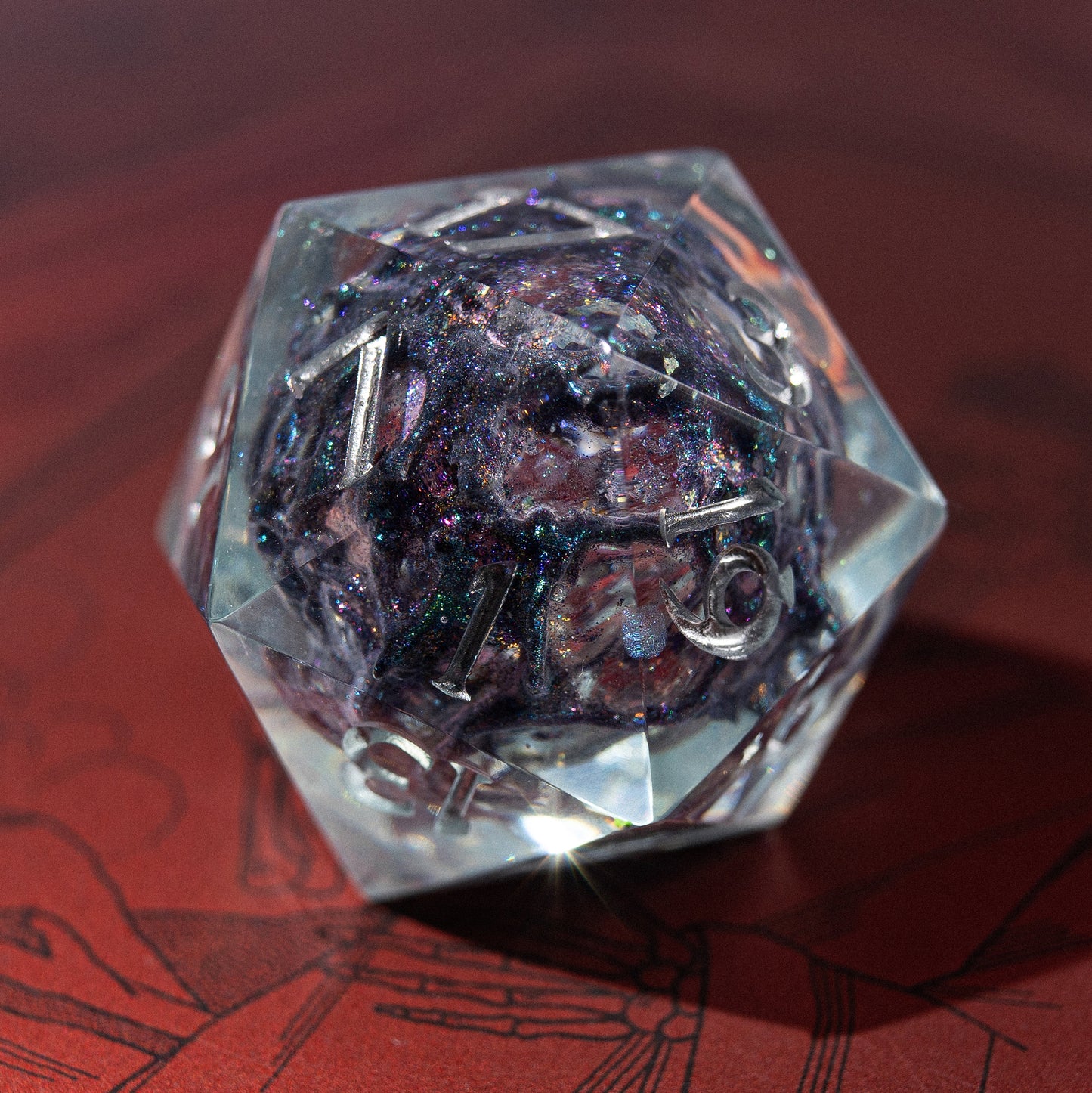 Unique designs: inspired by magic and epic adventures.
Handcrafted: made with love for detail and your gaming experience.
For play and display: perfect for DnD nights or as a collector’s treasure.
Legendary rolls: let your dice become part of every story.
Personal touch: each set carries its own character and charm.


DnD, dice, larp, fantasy, dungeons and dragons, ttrpg, handmade, Vampire: The Masquerade, dark aesthetic, dice making, resin dice, dice goblin, handmade dice, custom dice