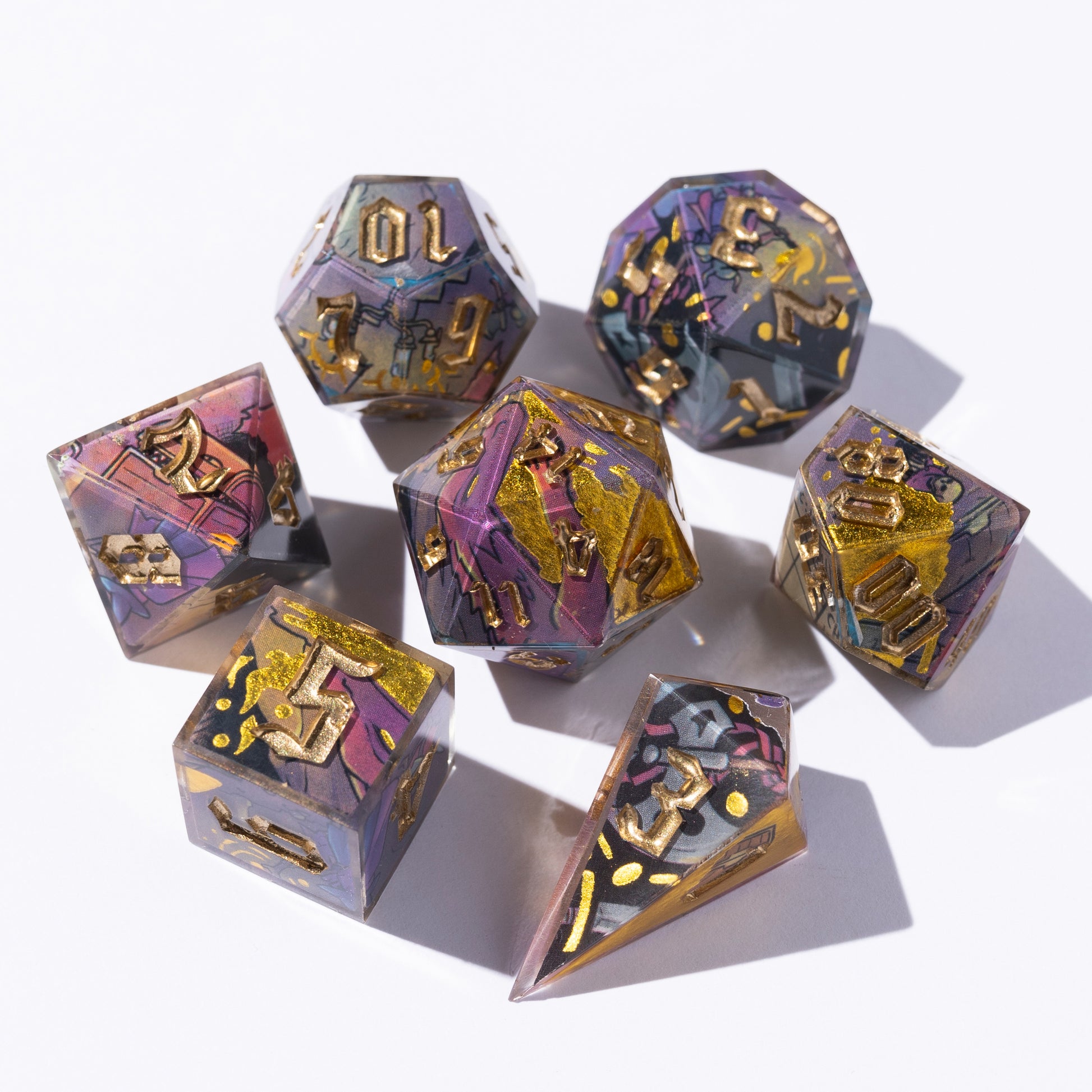 
DnD, dice, larp, fantasy, dungeons and dragons, ttrpg, handmade, Vampire: The Masquerade, dark aesthetic, dice making, resin dice, dice goblin, handmade dice, custom dice