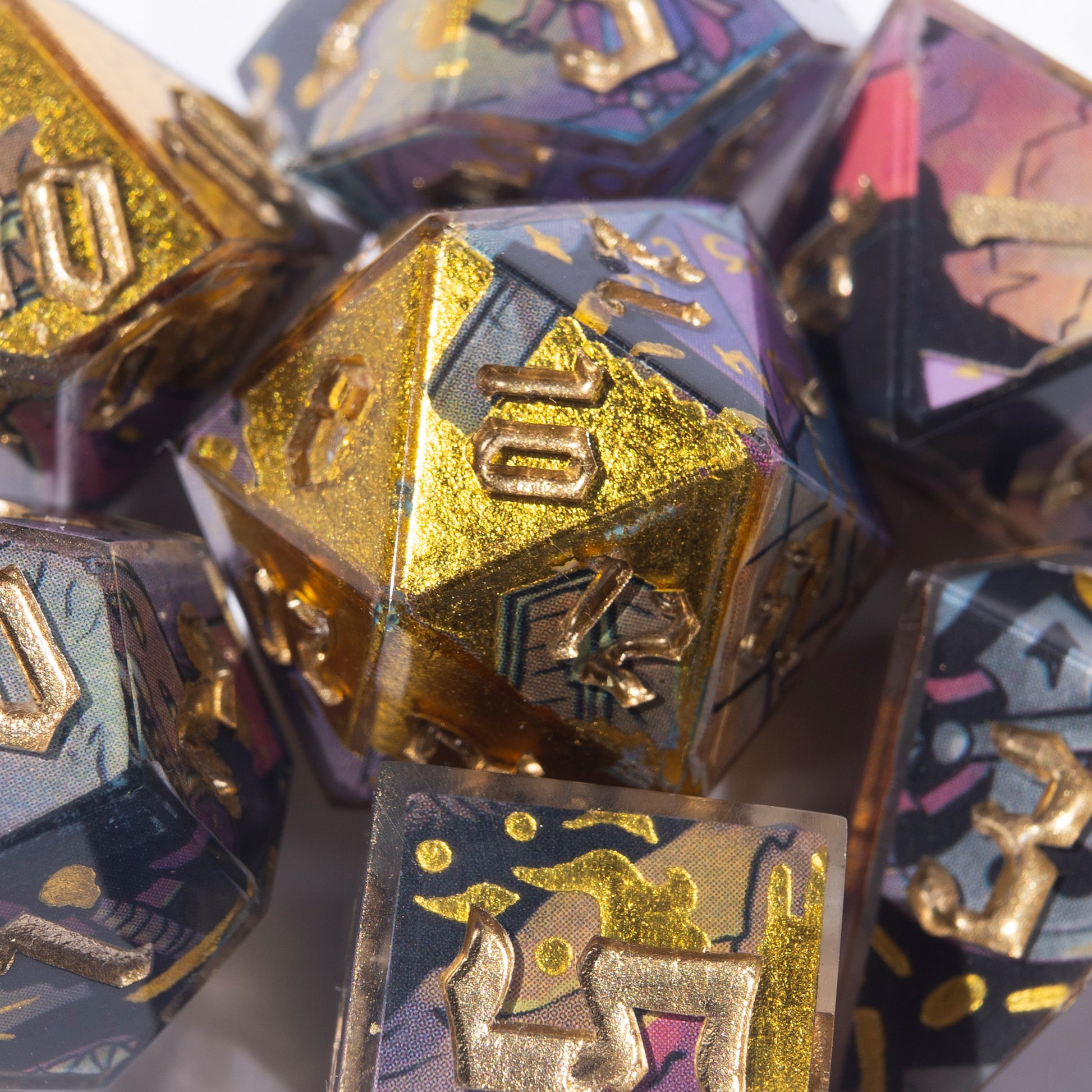 
DnD, dice, larp, fantasy, dungeons and dragons, ttrpg, handmade, Vampire: The Masquerade, dark aesthetic, dice making, resin dice, dice goblin, handmade dice, custom dice