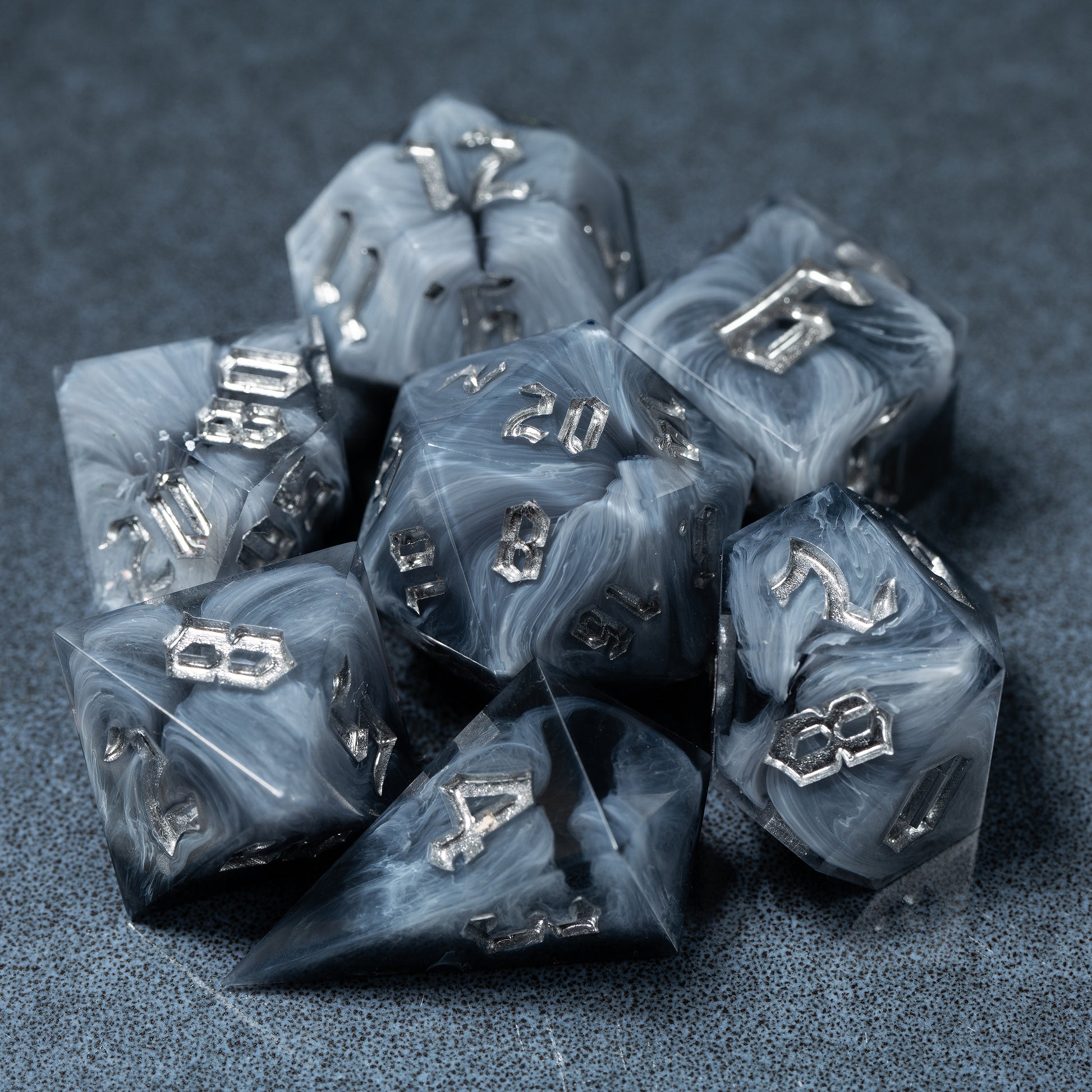 
DnD, dice, larp, fantasy, dungeons and dragons, ttrpg, handmade, Vampire: The Masquerade, dark aesthetic, dice making, resin dice, dice goblin, handmade dice, custom dice