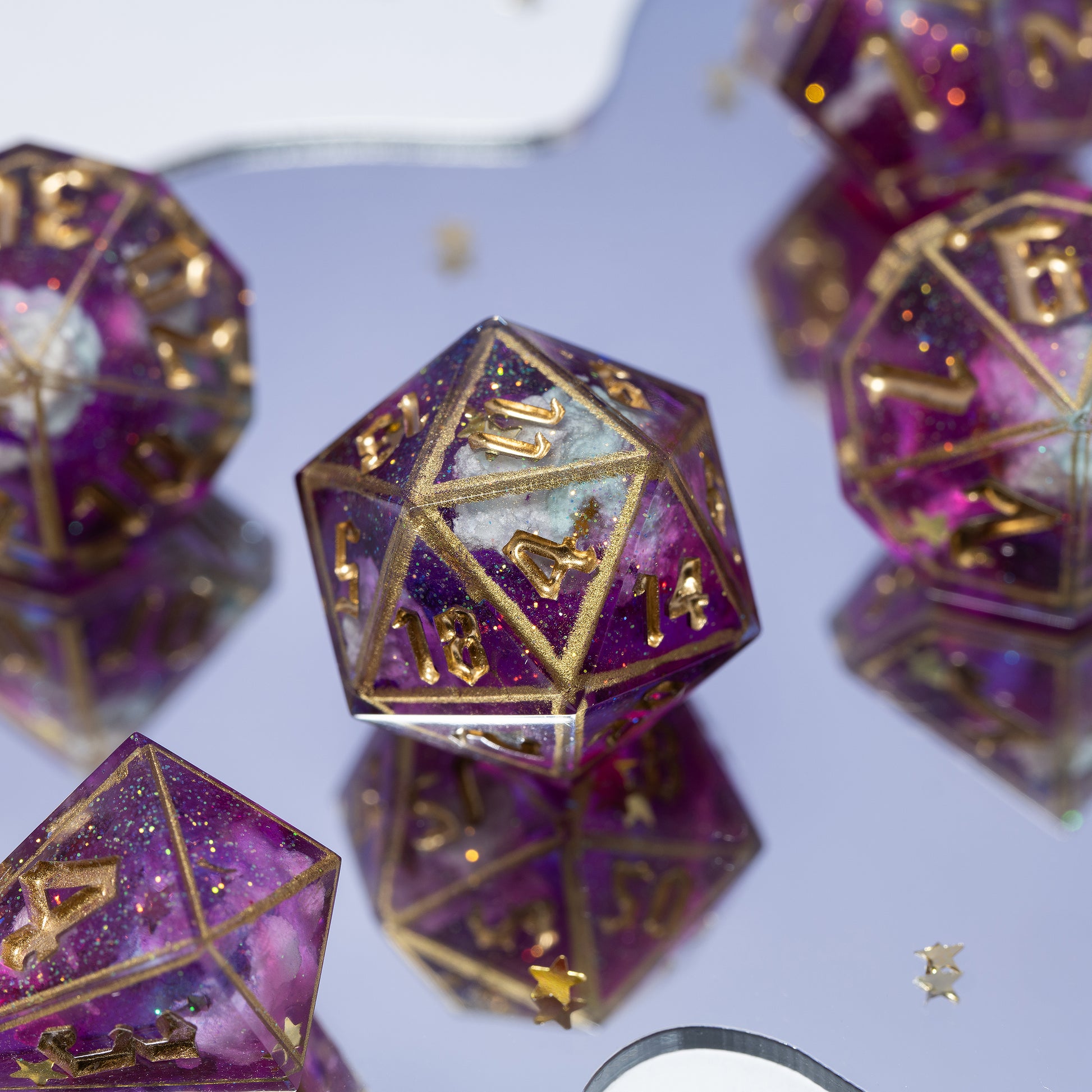 
DnD, dice, larp, fantasy, dungeons and dragons, ttrpg, handmade, Vampire: The Masquerade, dark aesthetic, dice making, resin dice, dice goblin, handmade dice, custom dice